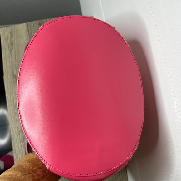 Marni Tropicalia Small Bag tote in Pink Leather Raffia purse crossbody woven New - Picture 7 of 15